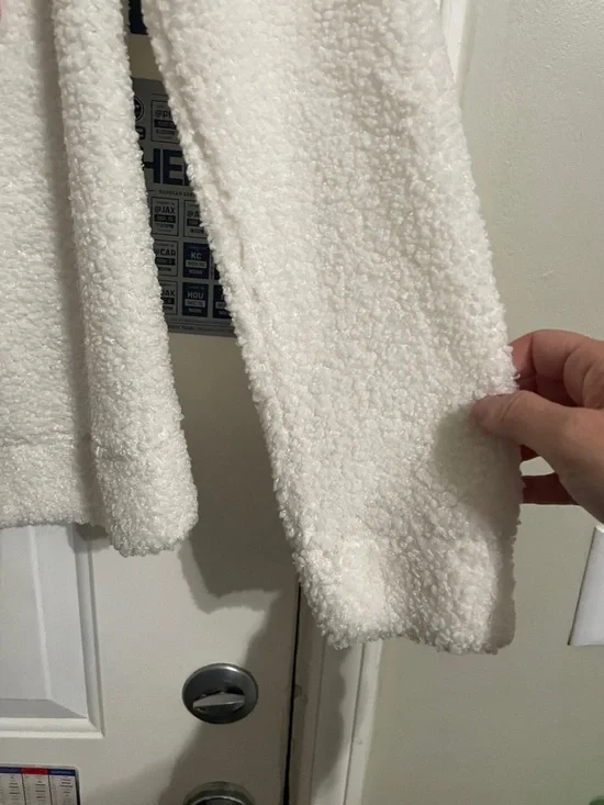 Penguins Cozy Sherpa Sweatshirt - Cream - Picture 3 of 6